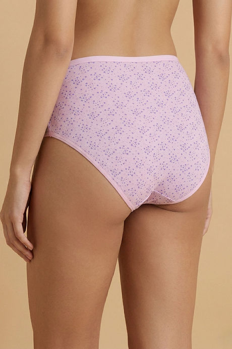 Zivame Medium Rise Full Coverage Hipster Panty (Pack of 3) - Multicolor — image 4